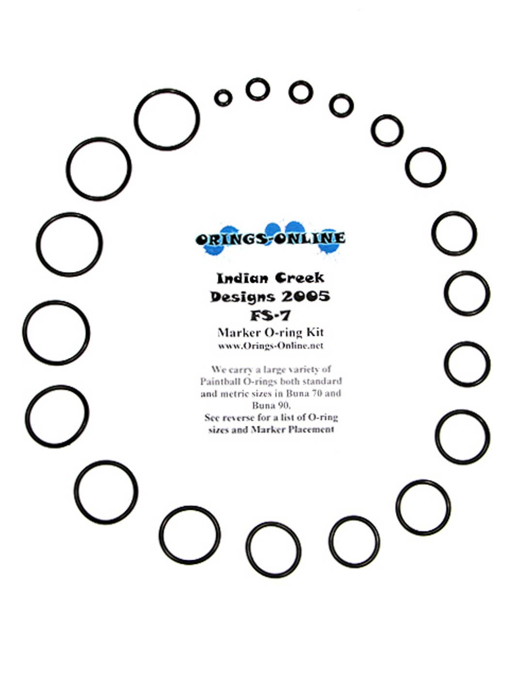 Indian Creek Freestyle FS-7 O-ring Kit